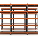 Rack de stockage métallique